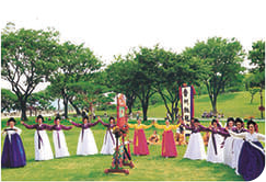 진주 포구락무